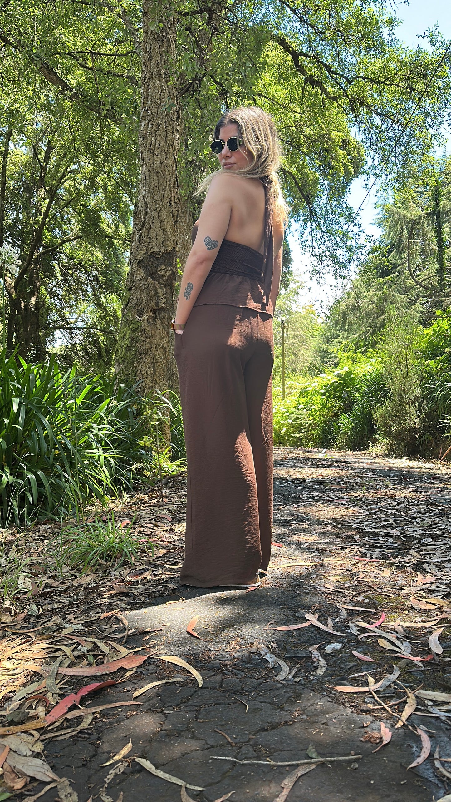 Conjunto Milão Castanho