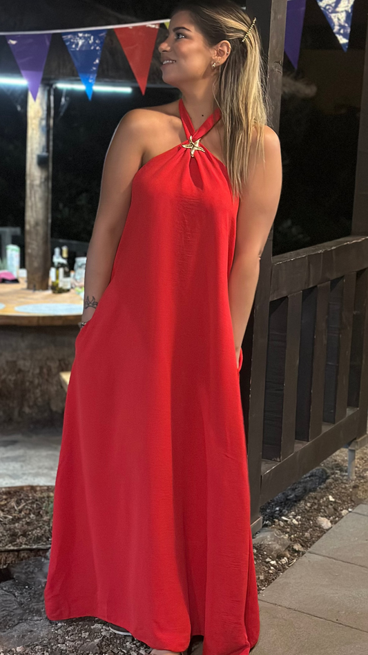 Vestido Maiorca Vermelho